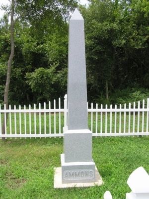 Ammons Family Cemetery Marker image. Click for full size.