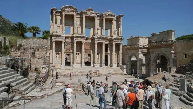 The Celsus Library. Click for full size. The Celsus Library image. Click for full size.