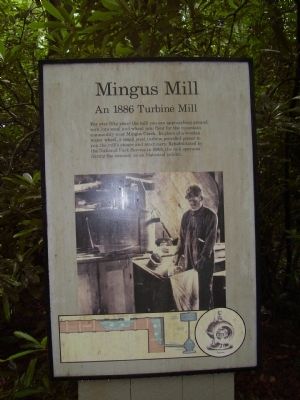 Mingus Mill Marker image. Click for full size.
