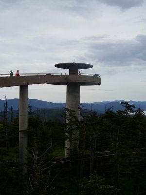 Clingmans dome 6,643 ft. Click for full size. Clingmans dome 6,643 ft image. Click for full size.