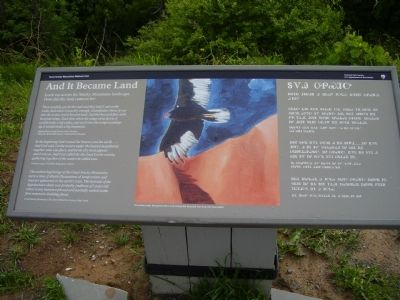 And It Became Land Marker. Click for full size. And It Became Land Marker image. Click for full size.