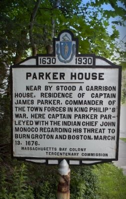 Parker House Marker image. Click for full size.
