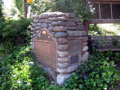 Sierra County Sheriff’s Gallows Markers. Click for full size. Sierra County Sheriff’s Gallows Markers image. Click for full size.