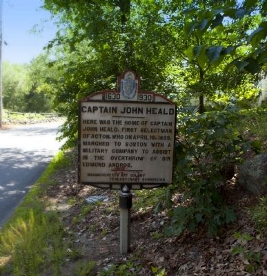 Captain John Heald Marker image. Click for full size.