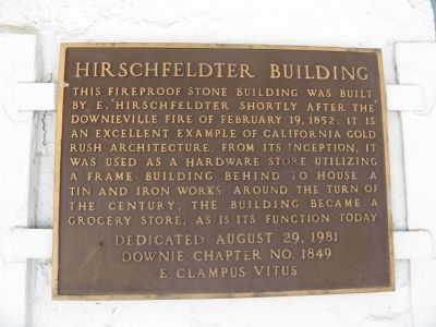 Hirshfeldter Building Marker image. Click for full size.