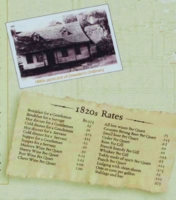 Rates, as mentioned, and 1880's Postcard ...Dowden's Ordinary image. Click for full size.