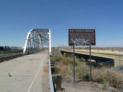 Rio Puerco Bridge Marker image. Click for full size.