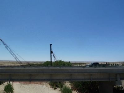 Rio Puerco Bridge - view south image. Click for full size.