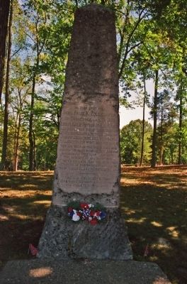 Gen'l Felix K. Zollicoffer Marker. Click for full size. Gen'l Felix K. Zollicoffer Marker image. Click for full size.