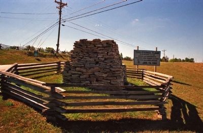 Memorial Flame in 1999. Click for full size. Memorial Flame in 1999 image. Click for full size.