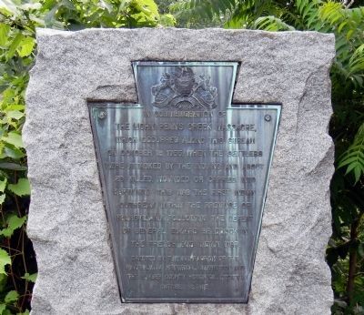 Detail of the Penns Creek Massacre Plaque image. Click for full size.