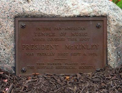 Detail of the President McKinley Marker image. Click for full size.