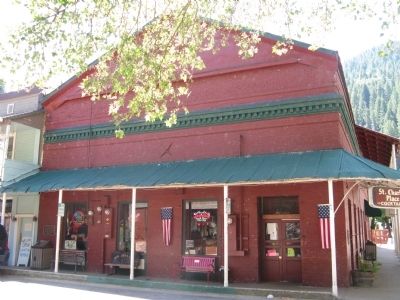 The Craycroft Building and The Shooting of Thaddeus Purdy Marker. Click for full size. The Craycroft Building and The Shooting of Thaddeus Purdy Marker image. Click for full size.
