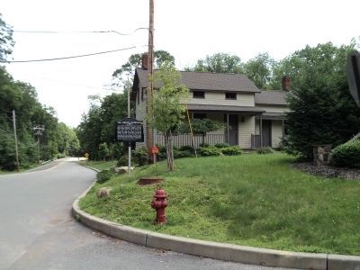 Marker on Ramapo Valley Road. Click for full size. Marker on Ramapo Valley Road image. Click for full size.
