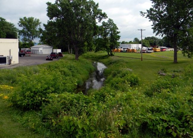 The remains of the Chemung Canal today. Click for full size. The remains of the Chemung Canal today image. Click for full size.