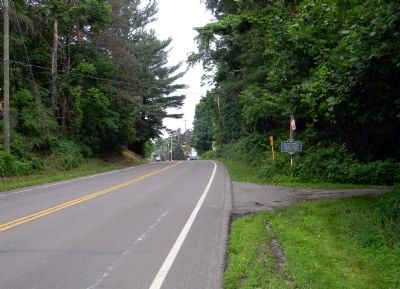 Wide view of the Military Route Marker. Click for full size. Wide view of the Military Route Marker image. Click for full size.