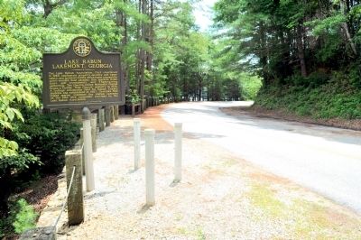Lake Rabun Marker, Side 2. Click for full size. Lake Rabun Marker, Side 2 image. Click for full size.