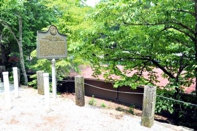 Lake Rabun Marker, Side 1. Click for full size. Lake Rabun Marker, Side 1 image. Click for full size.