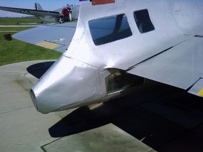 Tail gun position noted on the marker. Click for full size. Tail gun position noted on the marker image. Click for full size.