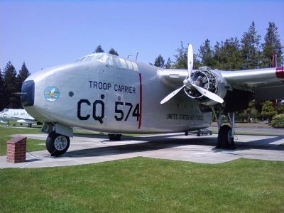 Fairchild C-82A Packet Marker. Click for full size. Fairchild C-82A Packet Marker image. Click for full size.