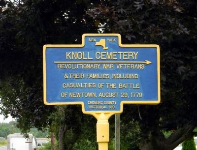 Knoll Cemetery Marker image. Click for full size.