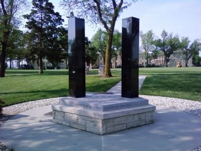 Global War on Terrorism Monument Marker image. Click for full size.