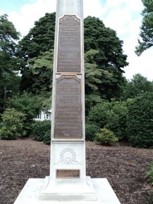 Allendale Veterans Monument Markers image. Click for full size.