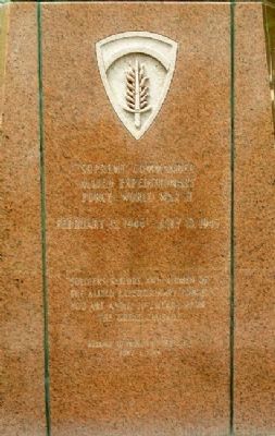 SCAEF on Ike Monument image. Click for full size.