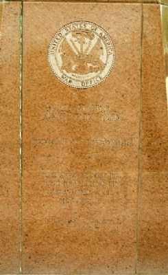 USA Chief of Staff on Ike Monument image. Click for full size.
