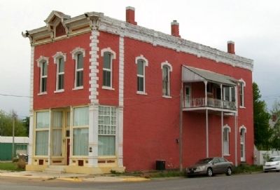 D. G. Smith Building and Marker image. Click for full size.