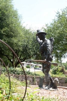 "The Spirit of the American Doughboy " Marker image. Click for full size.
