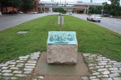 The Miami and Erie Canal Marker image. Click for full size.