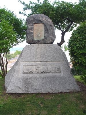 La Salle Memorial Marker image. Click for full size.