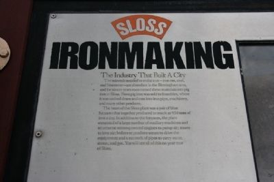 Ironmaking Marker image. Click for full size.