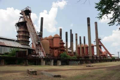 Sloss Furnaces National Historic Landmark image. Click for full size.