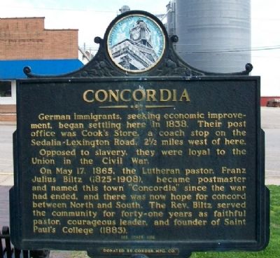 Concordia Marker (Side B) image. Click for full size.