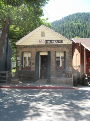 Downieville Museum and Markers image. Click for full size.