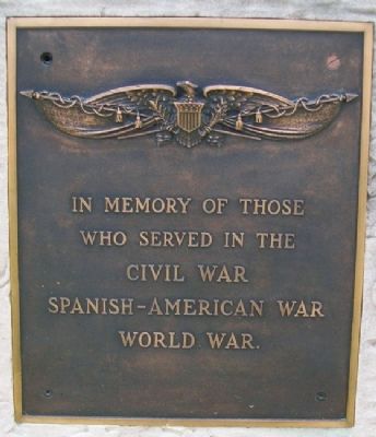 Concordia Veterans Memorial Marker image. Click for full size.