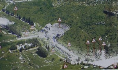 Aerial view of the Ephesus Archaeological Site, including: the Great Theatre (location "22"),. Click for full size. Aerial view of the Ephesus Archaeological Site, including: the Great Theatre (location "22"), image. Click for full size.