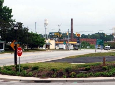 Jackson Mill Overlooking the Town image. Click for full size.