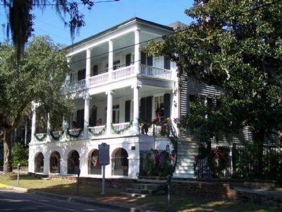 Beaufort , home of Maxey Rhett House, where informal talks of secession were held image. Click for full size.