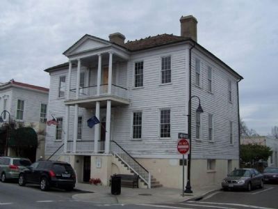 Beaufort's Verdier house, where Lafayette addressed the local citizens March 18, 1825 image. Click for full size.