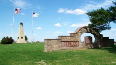 St. Paul's Lutheran Church Veterans Memorial. Click for full size. St. Paul's Lutheran Church Veterans Memorial image. Click for full size.