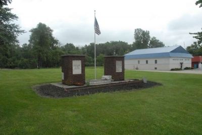 Hedges Memorial Park Marker. Click for full size. Hedges Memorial Park Marker image. Click for full size.
