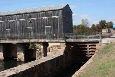 The Augusta Canal Headgates, circa 1875 Gear House, image. Click for full size.