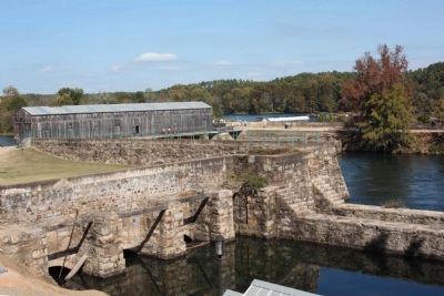 The Augusta Canal Headgate Locks and Gear house image. Click for full size.