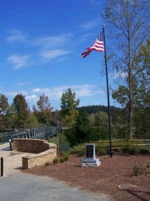 The Augusta Canal Headgates National Area Park image. Click for full size.