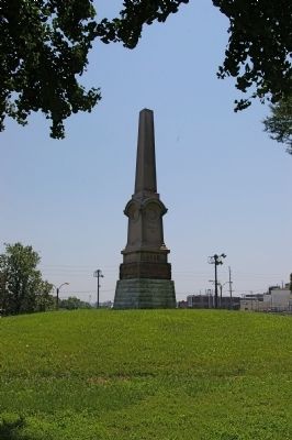 Front of Monument to General Nathanial Lyon image. Click for full size.
