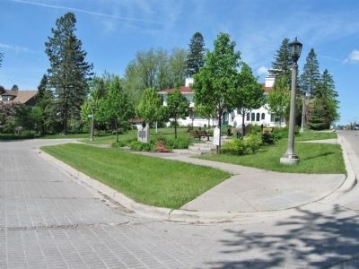 Minnesota's Oldest Concrete Pavement and Marker. Click for full size. Minnesota's Oldest Concrete Pavement and Marker image. Click for full size.