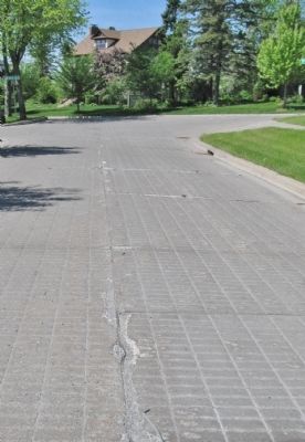 Minnesota's Oldest Concrete Pavement image. Click for full size.